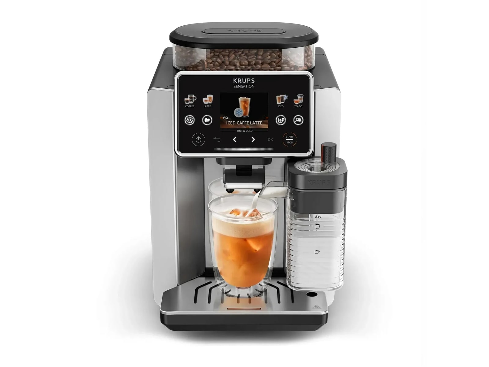 Krups - Sensation Elite Hot & Cold EA918G Coffee Makers (EU)