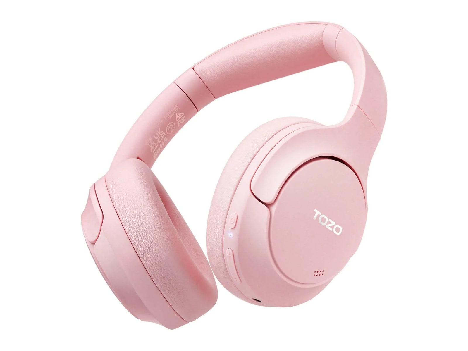 TOZO - HT2 Over-Ear Headphones - Pink