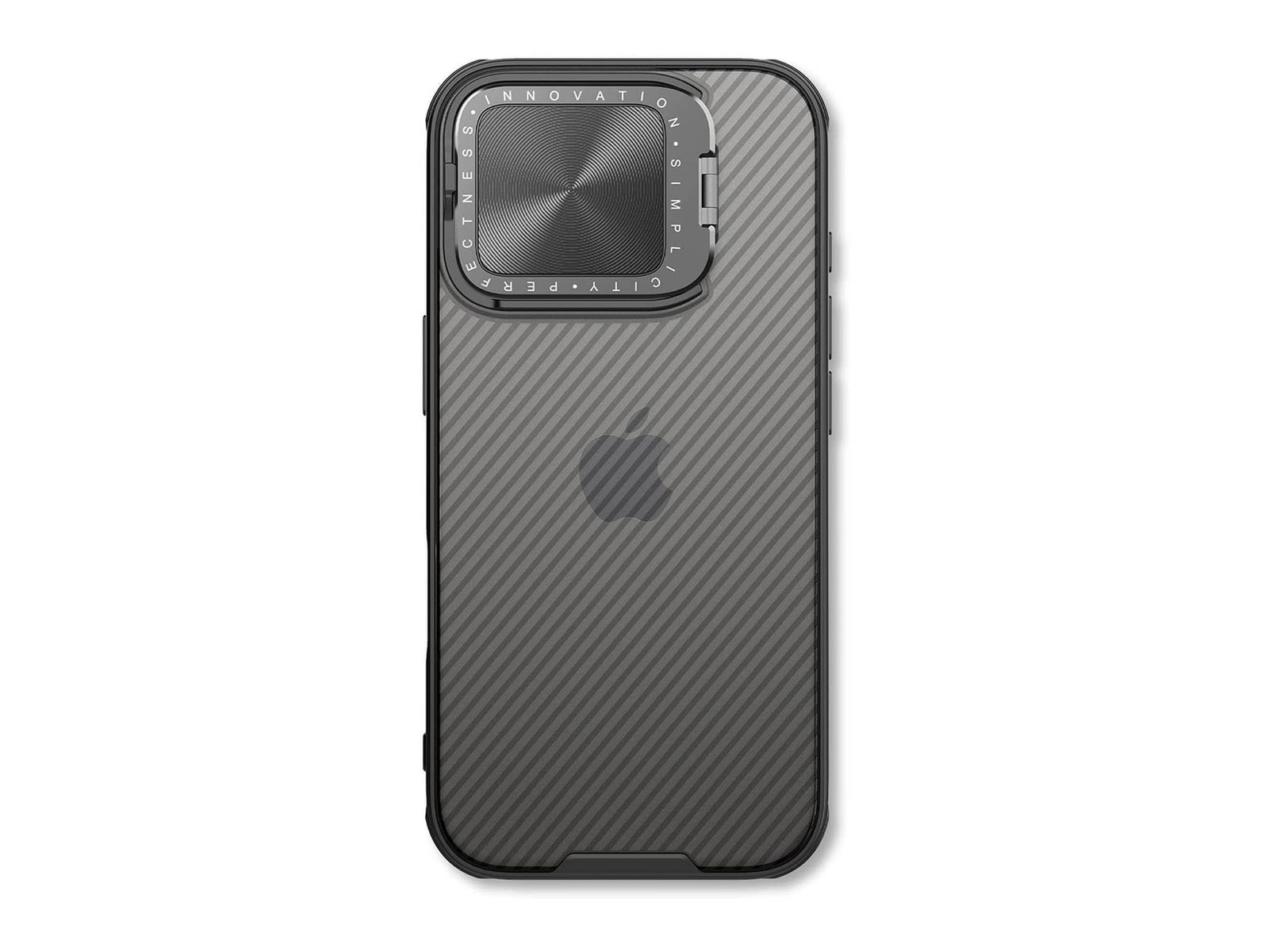 Nillkin - CamShield CamProp Case - iPhone 16 Pro Max - Transparent Black