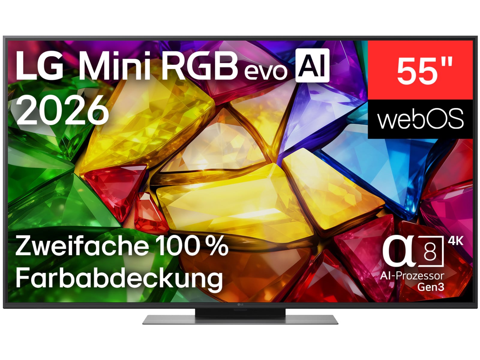 LG - Mini RGB evo MRGB86B9 55 inch 4K/8K TVs