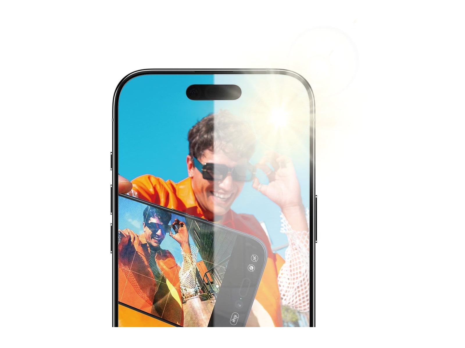 PanzerGlass - Anti-Reflective Armor Screen Protector iPhone Air w. EasyAligner