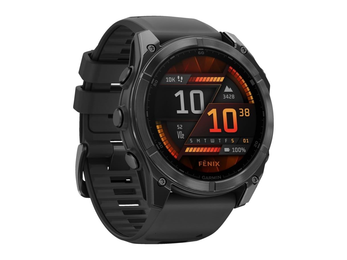 Garmin - fenix 8 AMOLED 51mm Smart Watches - Black