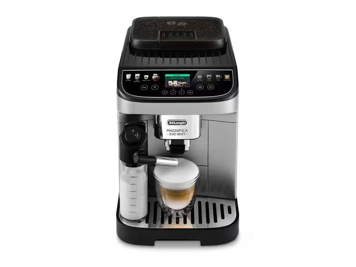 De'Longhi - Magnifica Evo Next Automatic Espresso Machine in Silver/Black Coffee Makers