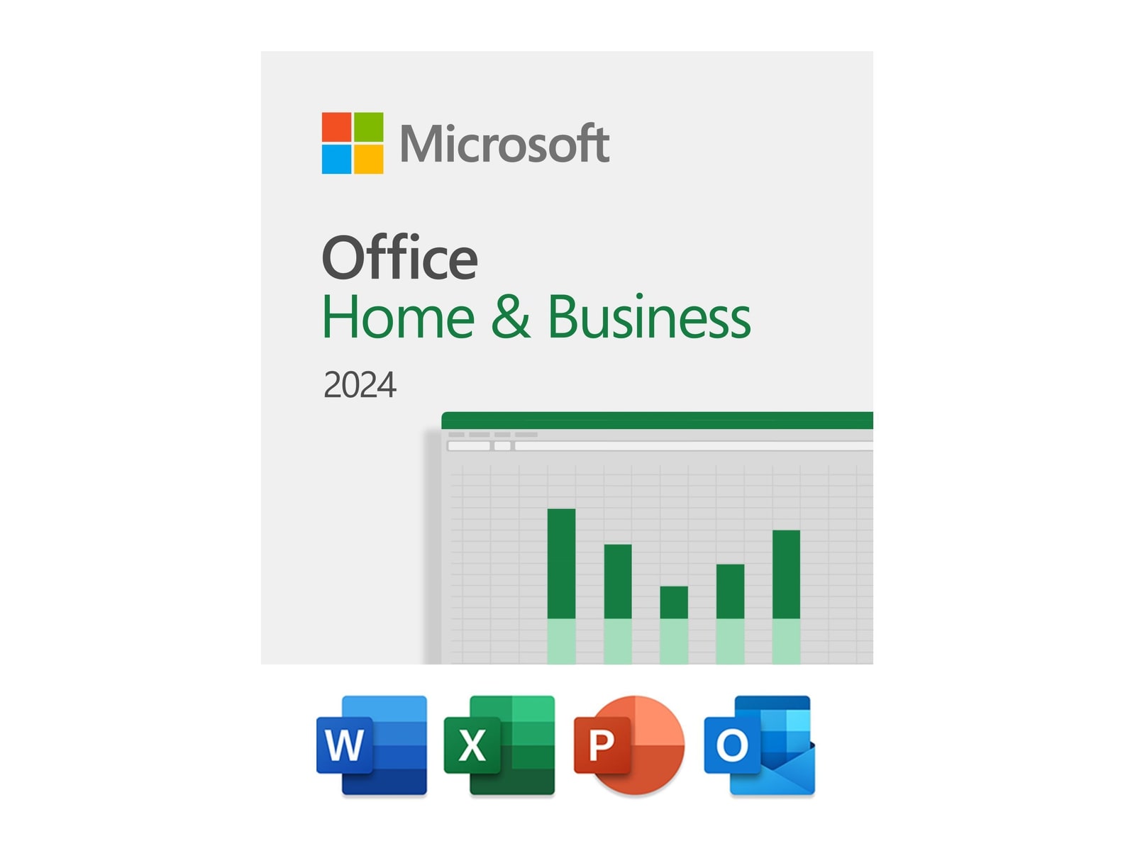 Microsoft - Office Home & Business 2024 (One-Time Purchase, 1 Device) Office Software