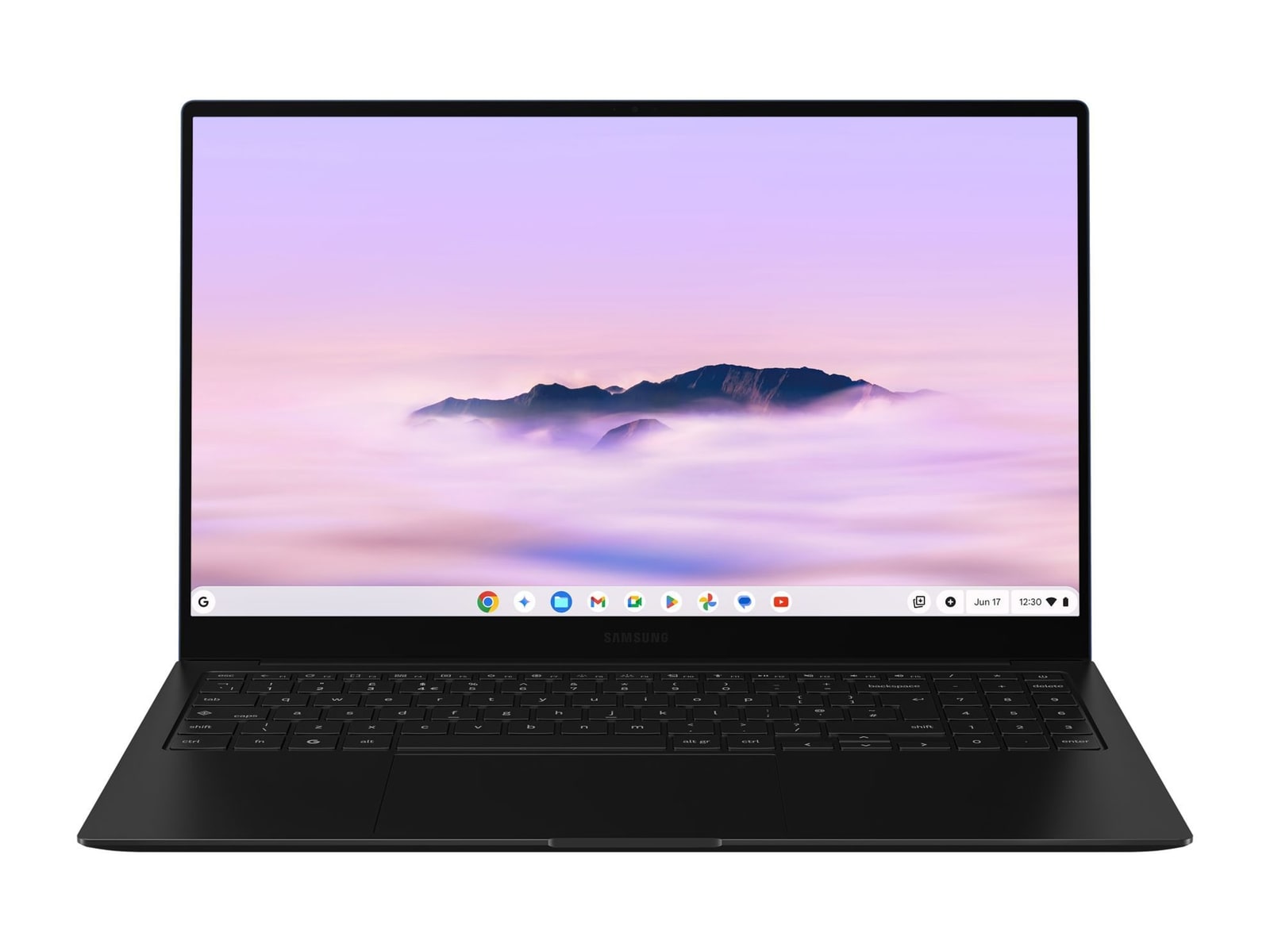 Samsung - Galaxy Chromebook Plus 15.6" - Intel Core 3 100U chip - 8GB Memory - 256GB Storage - Blue (DE)