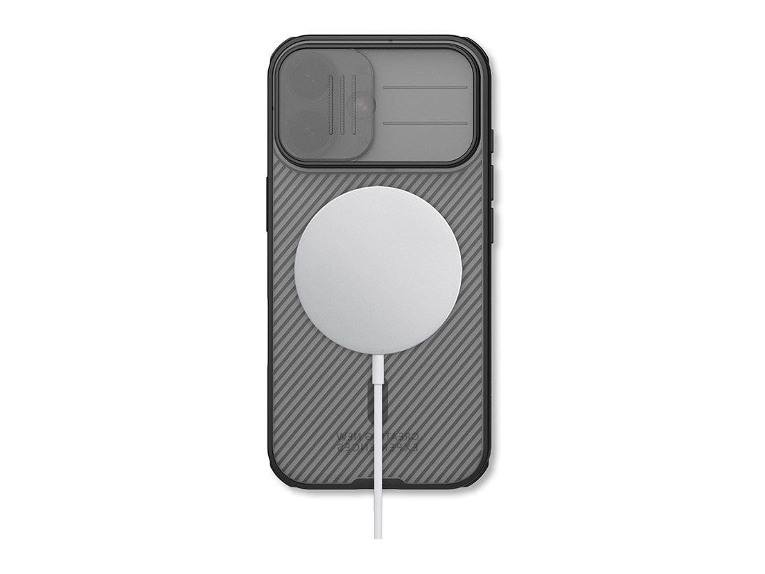Nillkin - MagSafe Compatible CamShield Pro Case - iPhone 17 - Translucent Black
