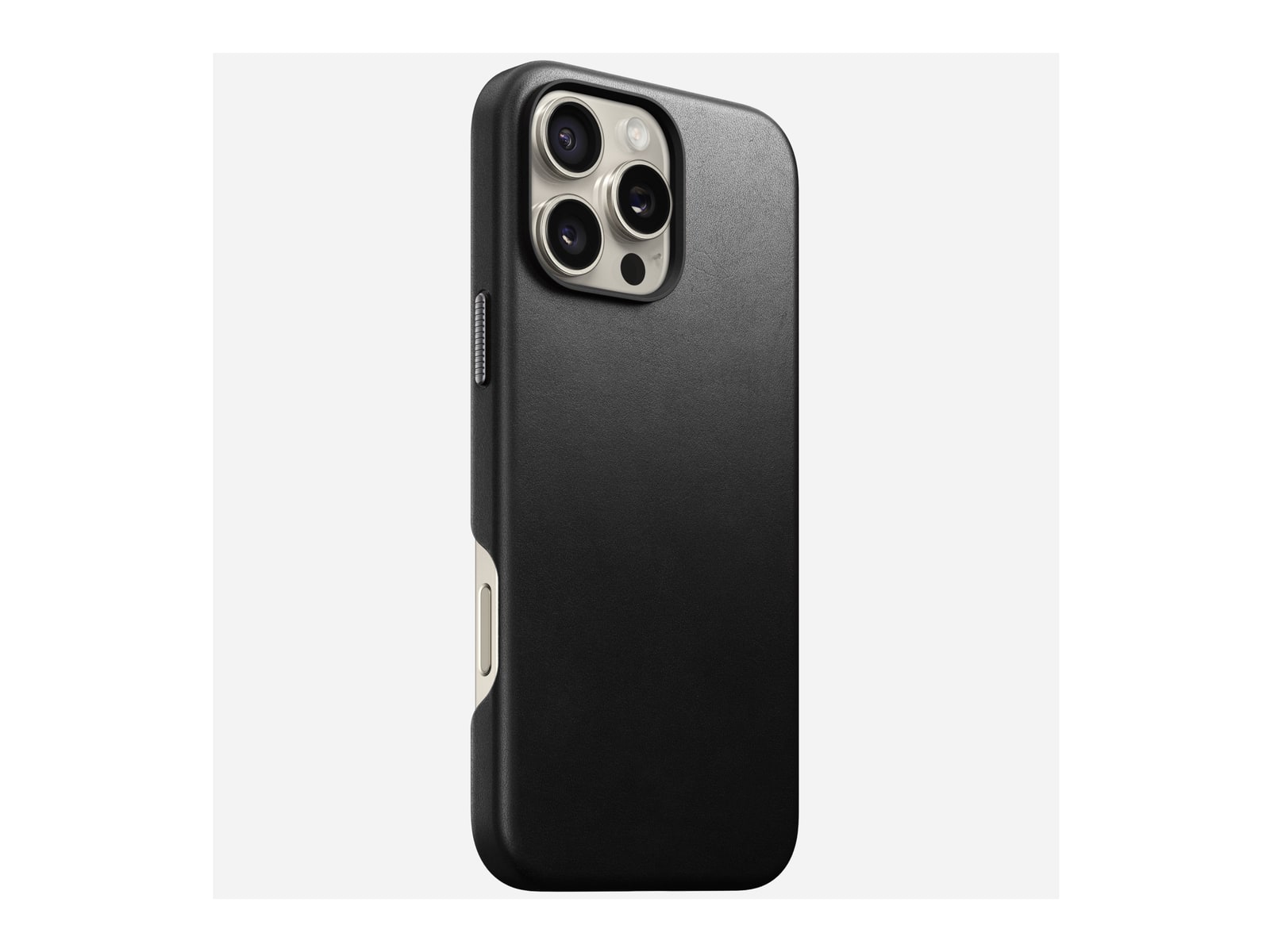 Nomad - Traditional Leather Case - iPhone 16 Pro Max - Black