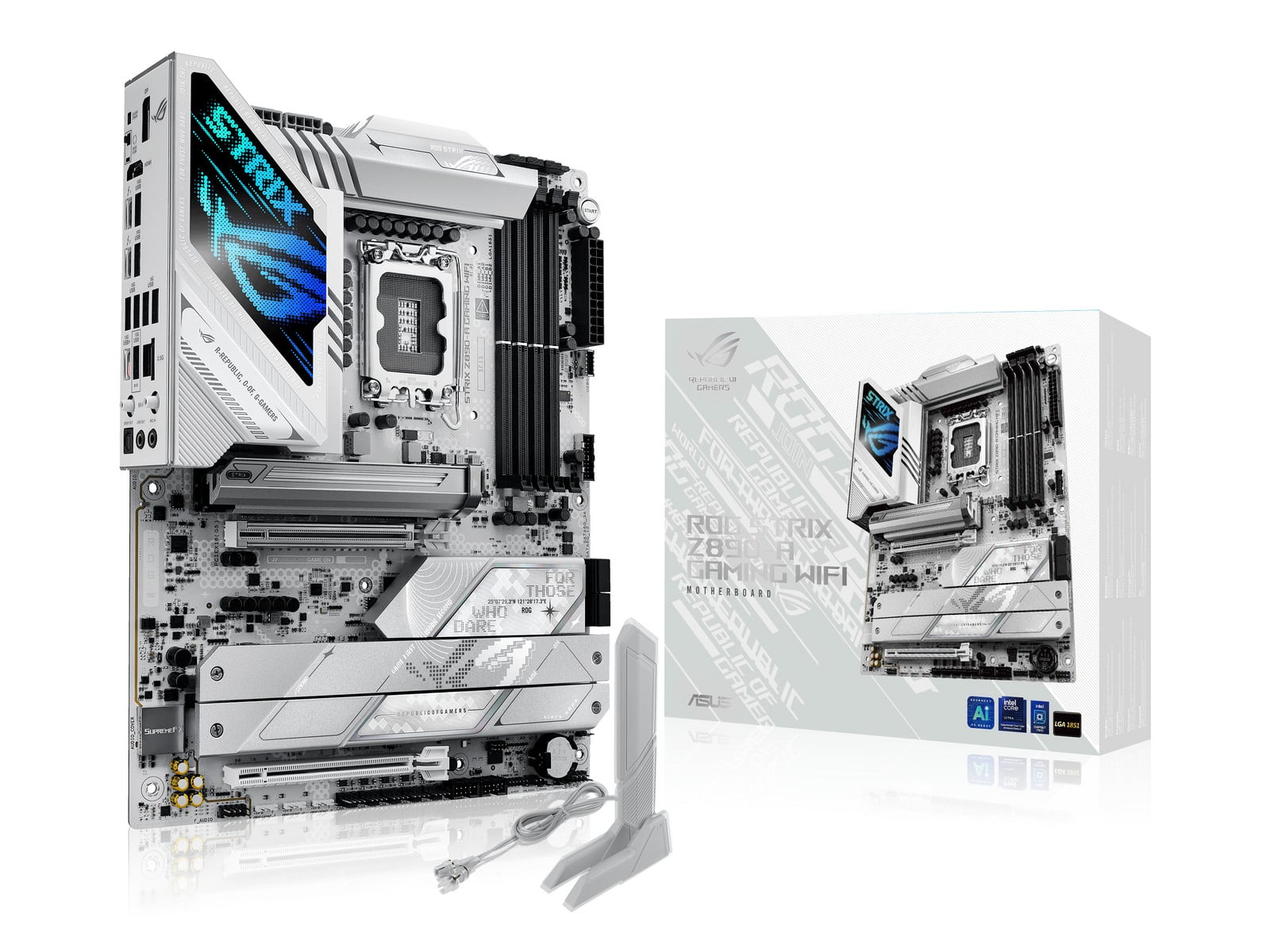ASUS - ROG Strix Z890-A Gaming WiFi Motherboards - PCI Express 5.0 x16