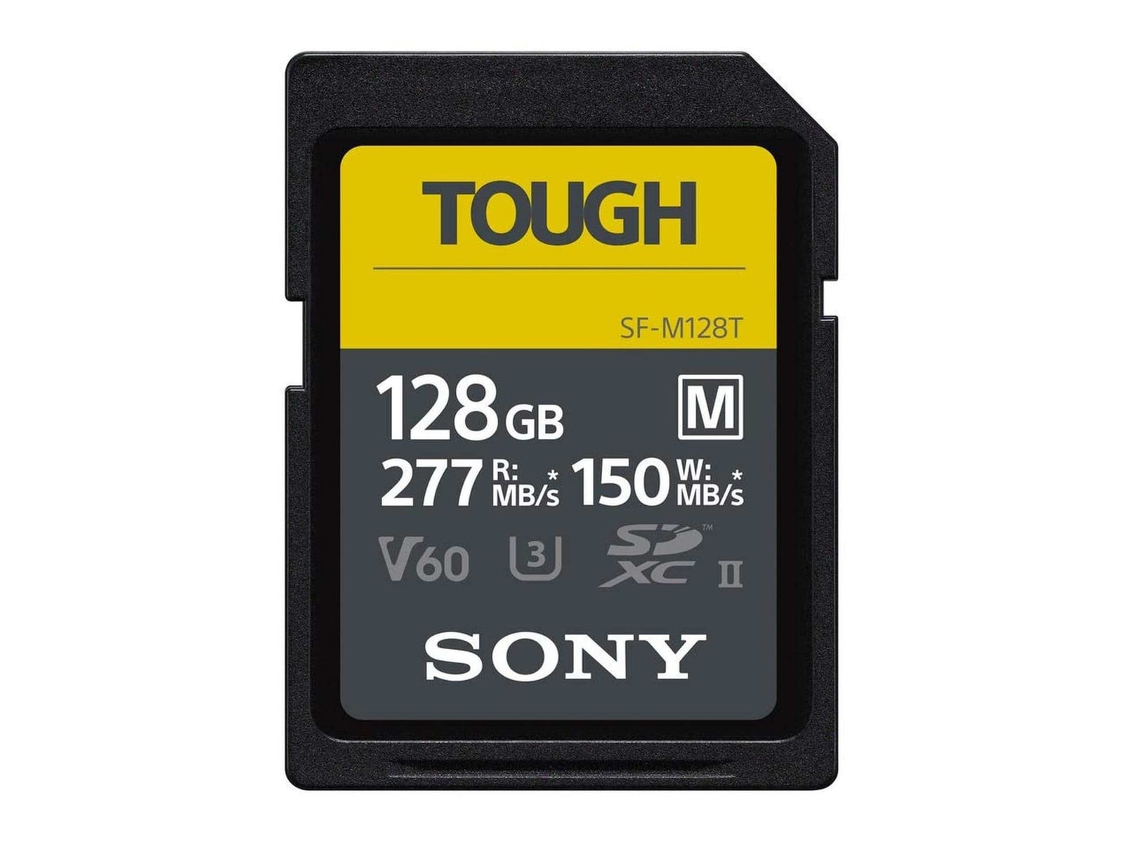 Sony - TOUGH-M series 128GB SDXC UHS-II Storage Drives - UHS-II
