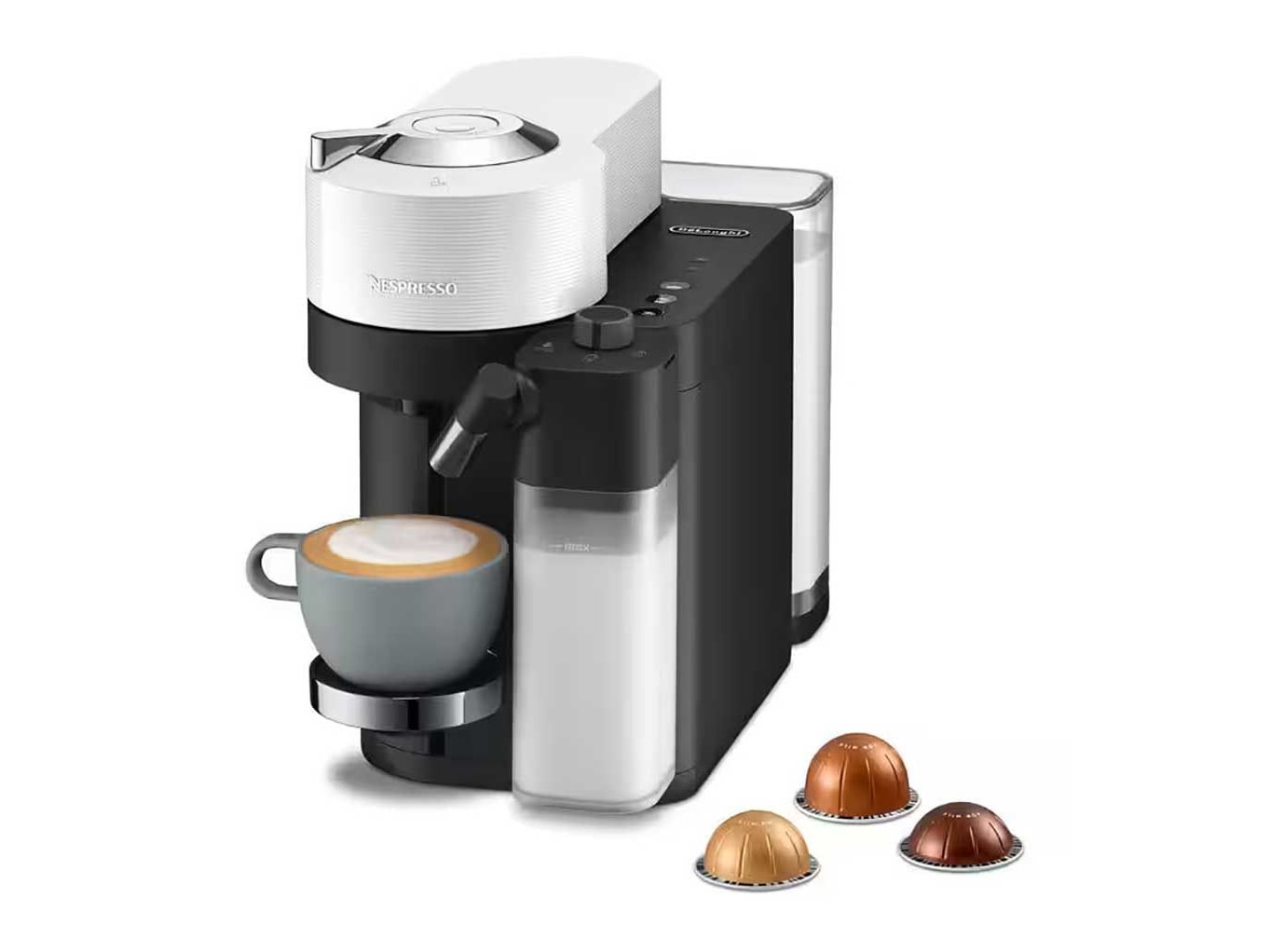 De'Longhi - Nespresso Vertuo Lattissima Coffee & Espresso Machine White Coffee Makers