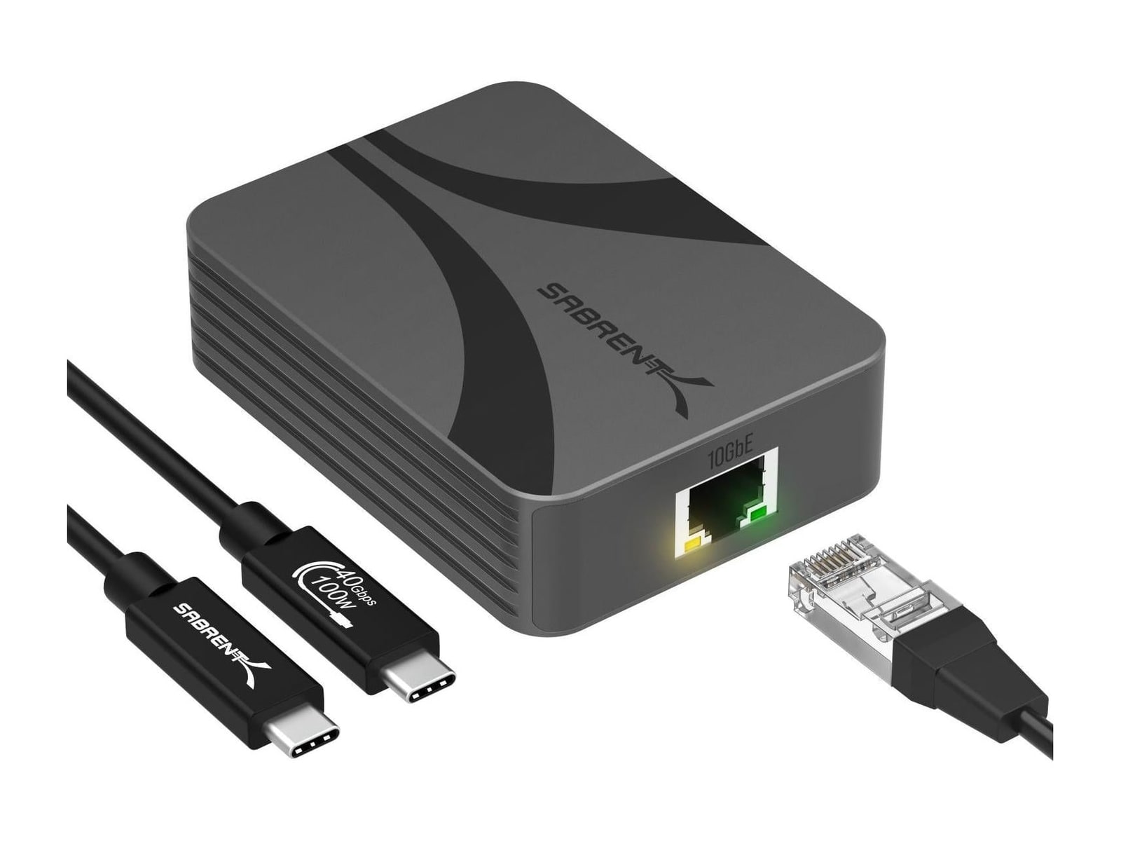 Sabrent - USB4 to 10GbE Network Adapter Network Adapters