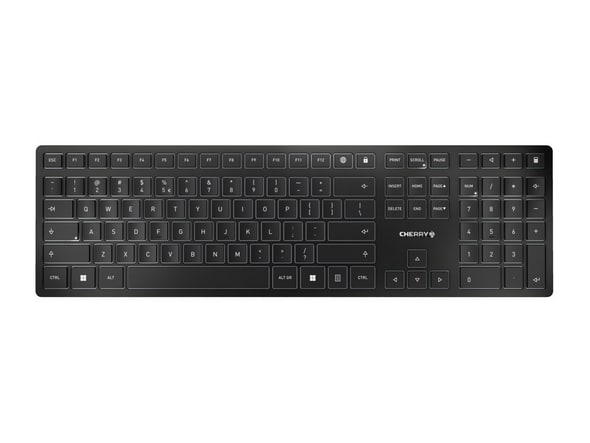 Cherry - KW 9100 SLIM Wireless Keyboards - Black (EU)
