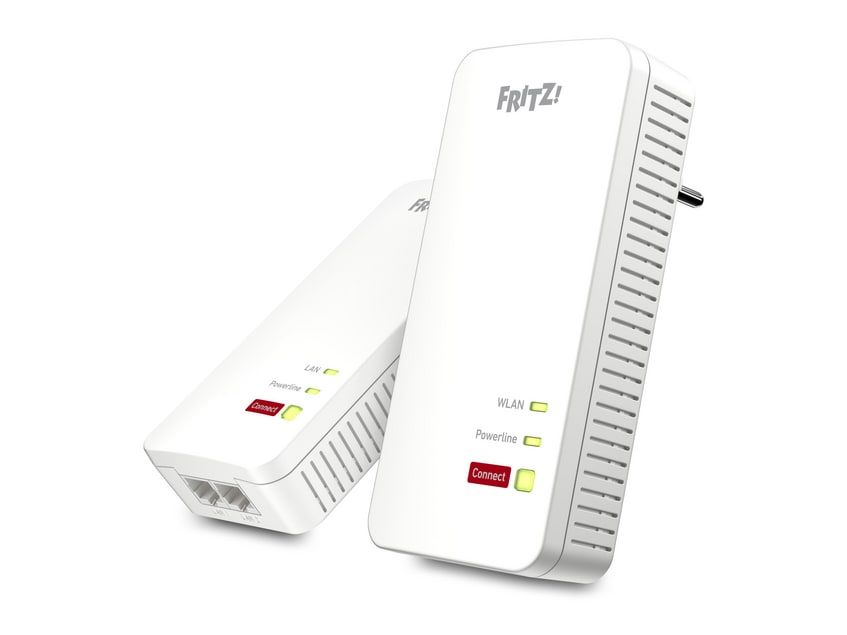 AVM - FRITZ!Powerline 1240 AX Wi-Fi Set Wi-Fi 6 (802.11ax) Network Adapters (EU)