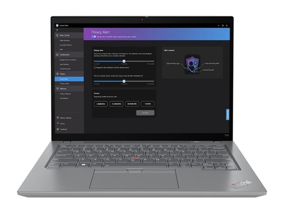 Lenovo - ThinkPad T14 Gen 4 (Intel) 14" - Intel Core i7-1355U chip - 16GB Memory - 512GB SSD - Gray