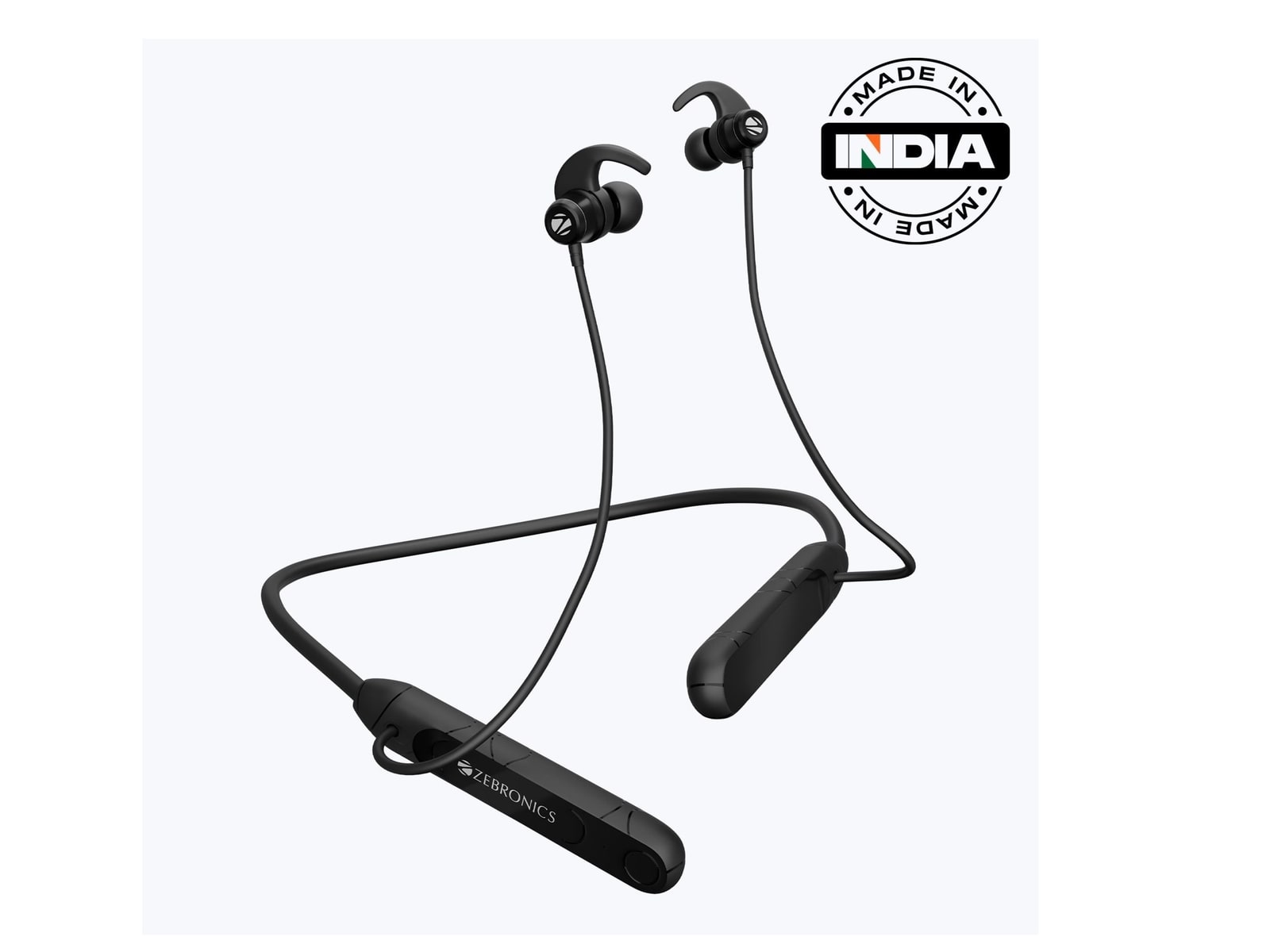 Zebronics - Zeb Raga F2 In-Ear Headphones - Black
