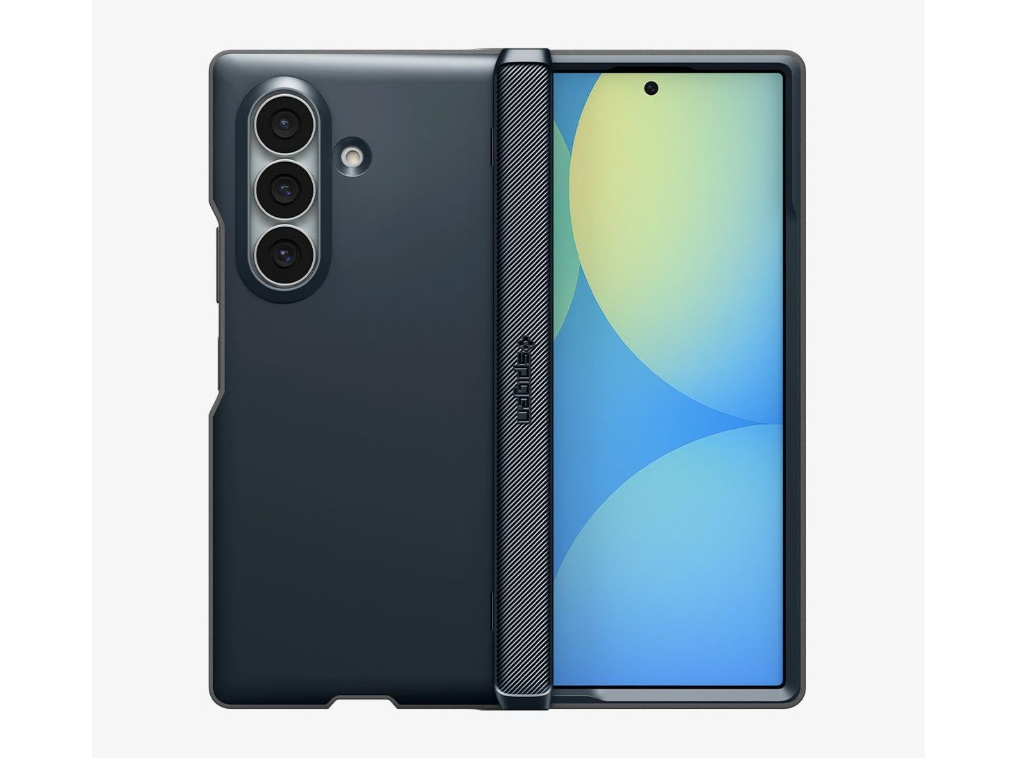 Spigen - Slim Armor Pro (Mag Fit) - Galaxy Z Fold 8 Ultra - Metal Slate