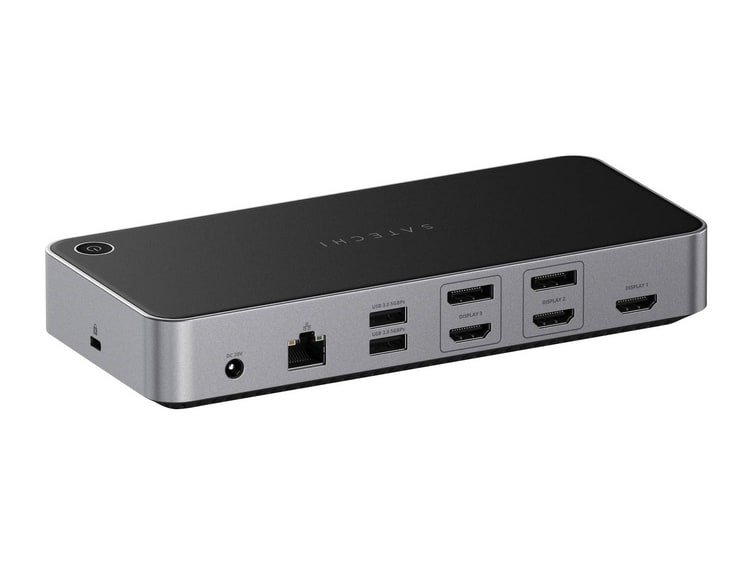 Satechi - Triple 4K Display Docking Station (EU) Docking Stations