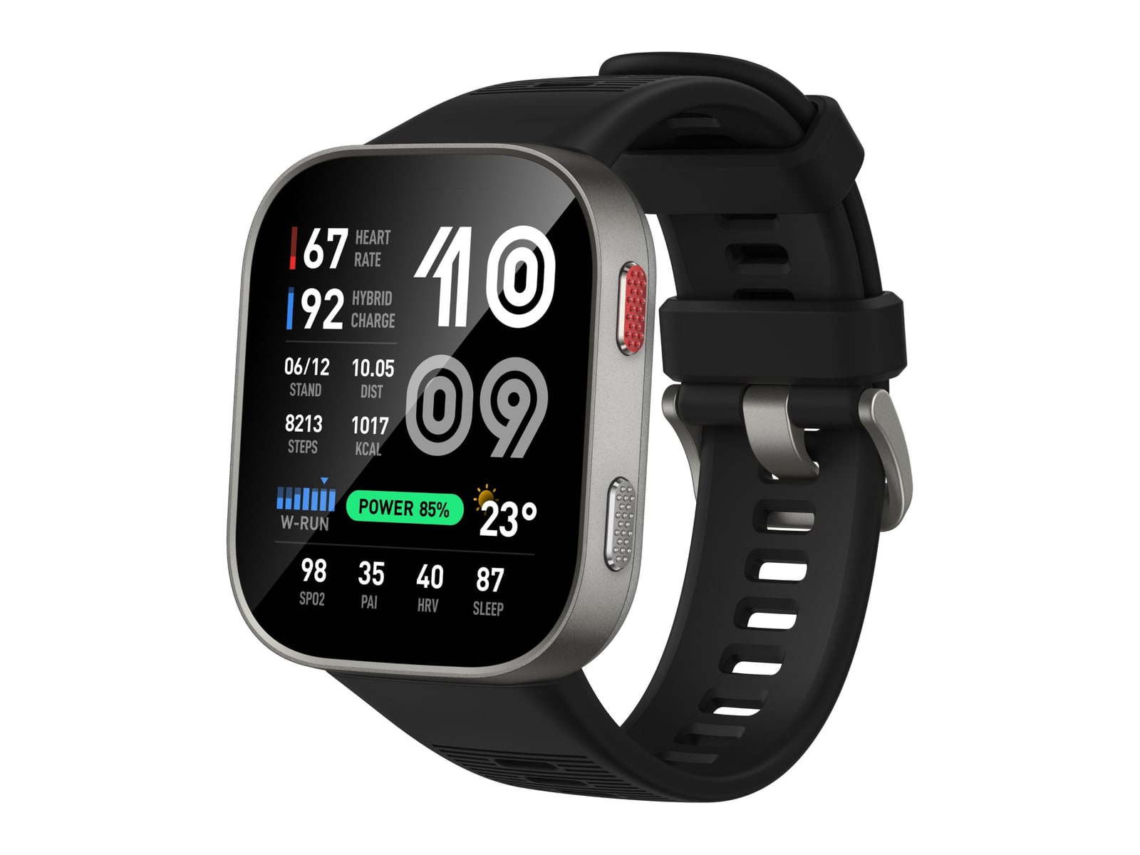 Amazfit - Bip Max Smart Watches - Silver
