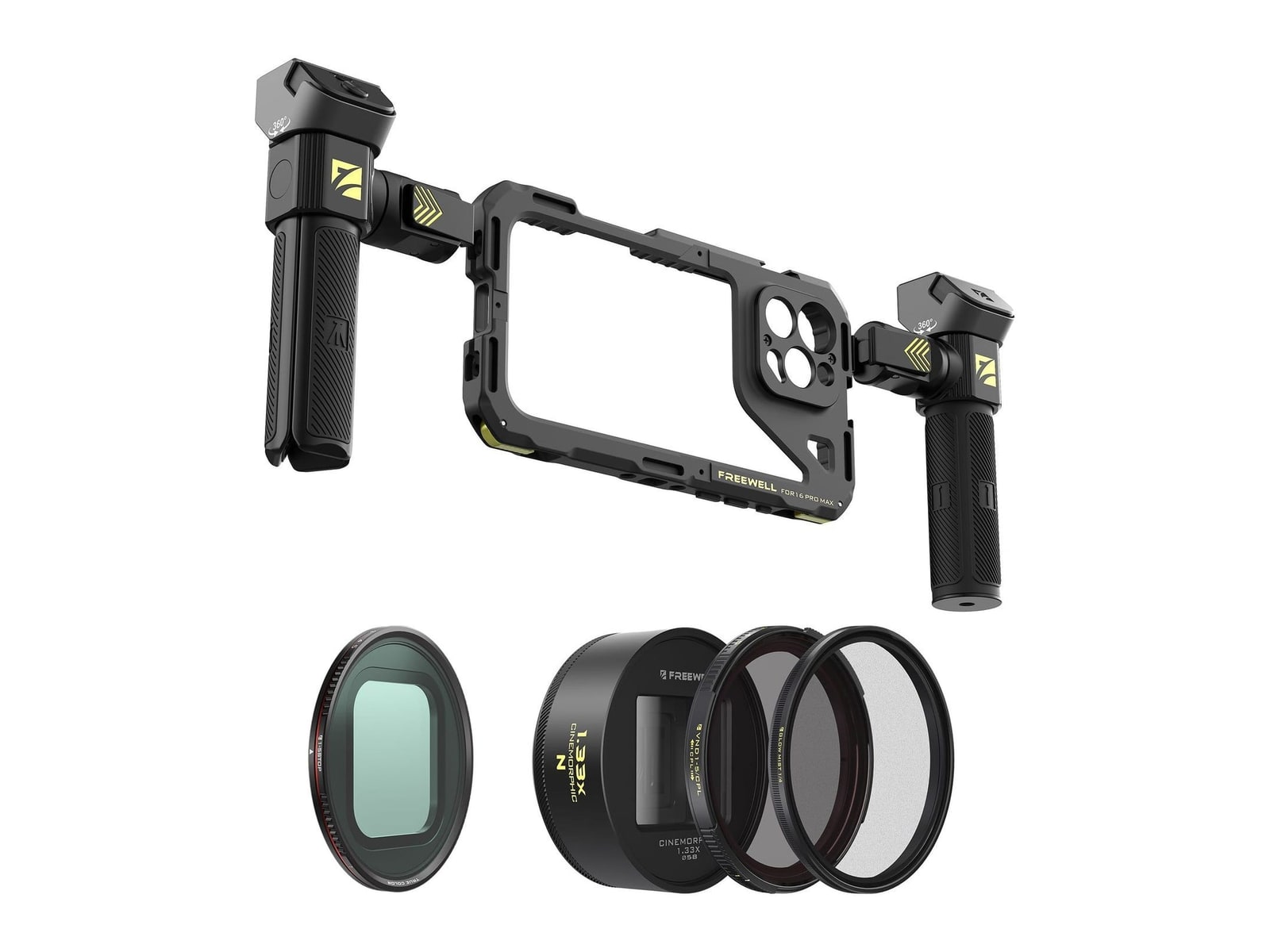 Freewell - iPhone Genius Rig Cine Kit iPhone 16 Pro Max / Neutral Camera Accessories