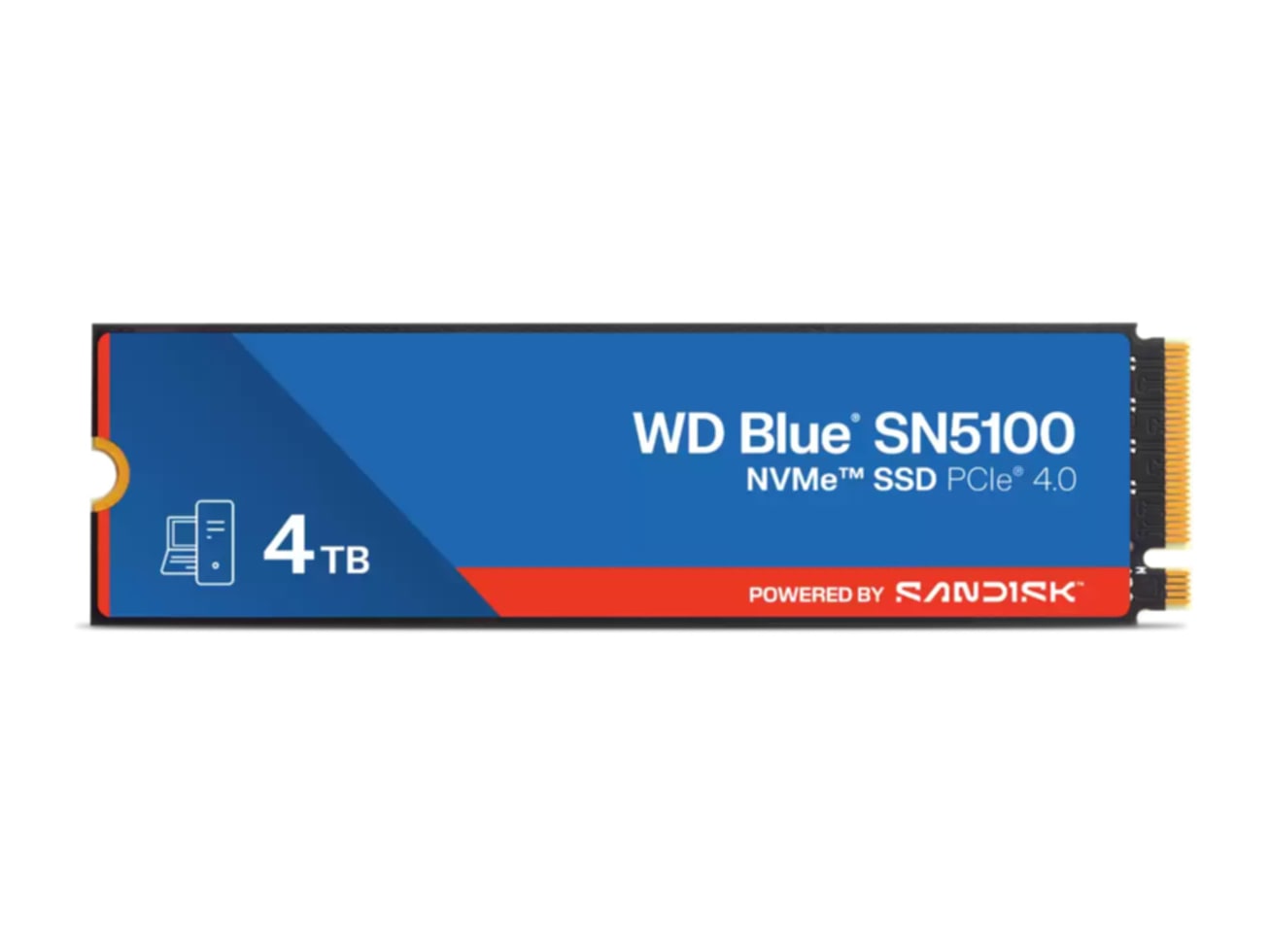 Western Digital - Blue SN5100 4TB Storage Drives - PCIe 4.0 NVMe