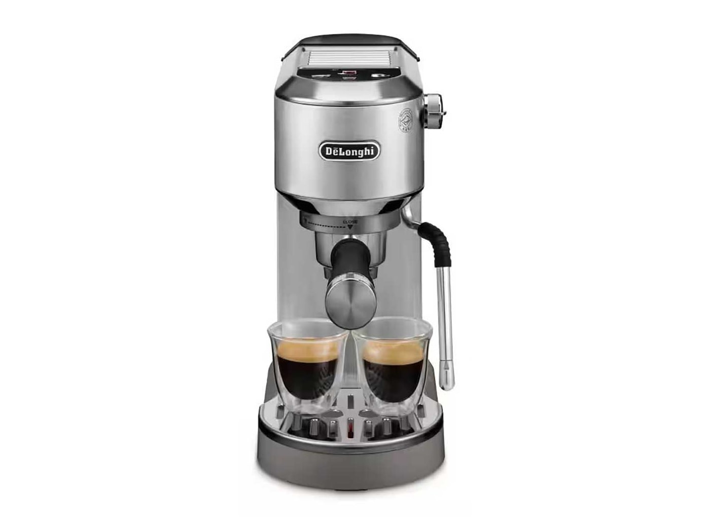De'Longhi - Dedica Duo Espresso Machine with Cold Brew Metal Coffee Makers