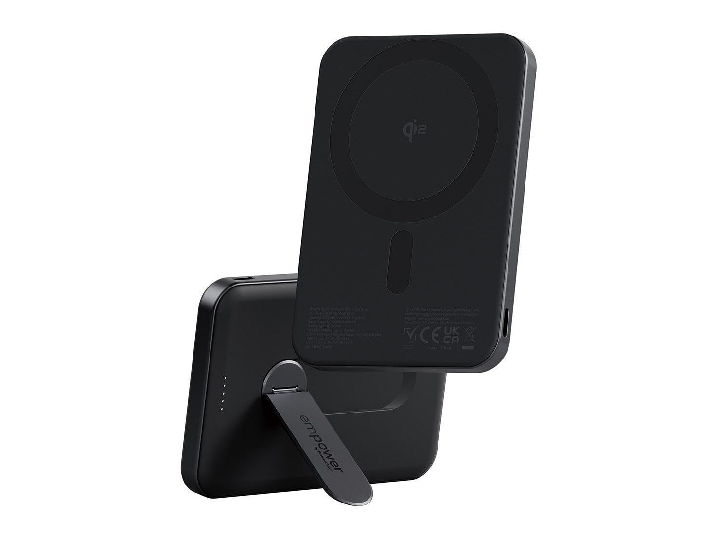 PanzerGlass - empower Bank w. Spin Stand 5000mAh Space Black Power Banks