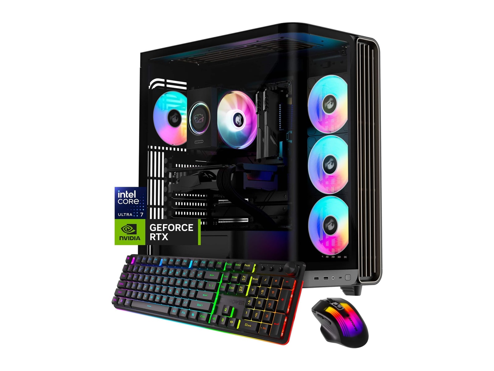 iBUYPOWER - Trace TBI7N5701 - Intel Core Ultra 7 265F chip - 32GB Memory - 2TB SSD - Black