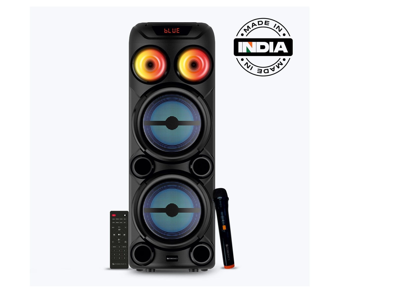 Zebronics - Zeb Thump 222 With Light Portable Speakers