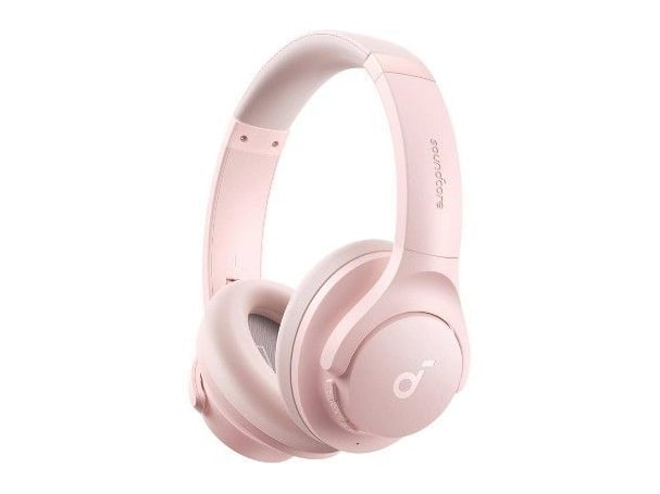 Soundcore - Q20i Plus Bluetooth Over-Ear Headphones - Pink