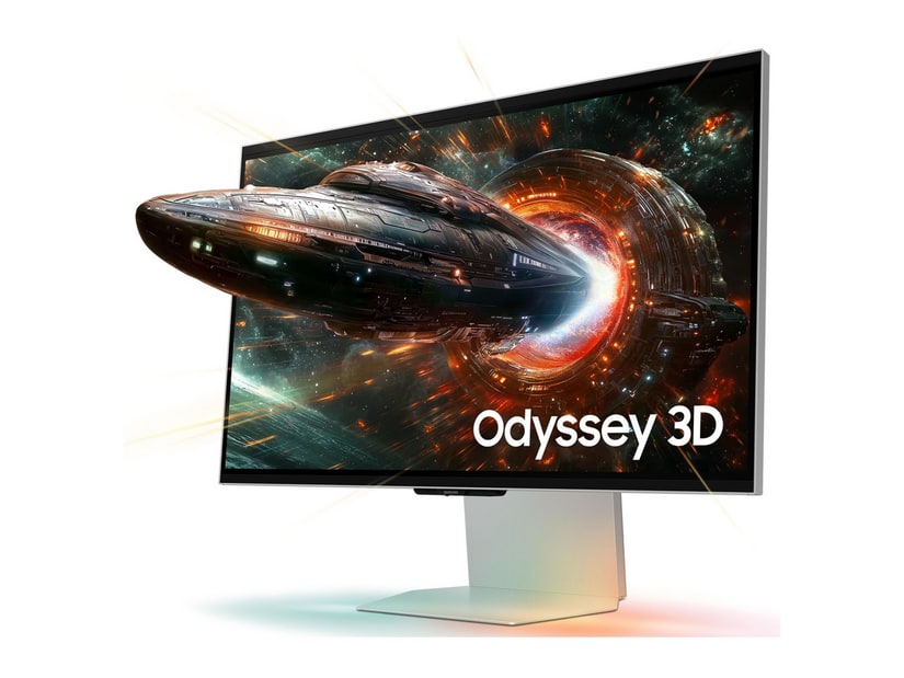 Samsung - 27" Odyssey 3D G90XF 4K UHD 165Hz Gaming Monitors (EU)