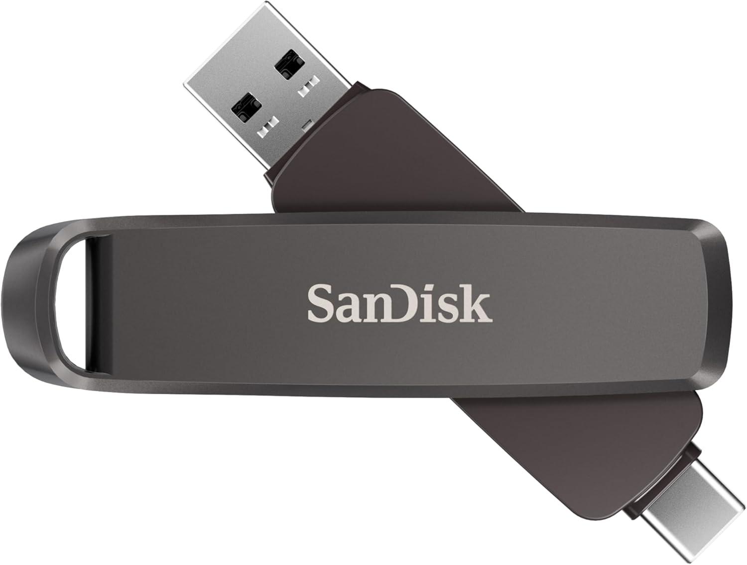 SanDisk - Extreme PRO Dual Drive 1TB Storage Drives - USB 3.2 Gen 2