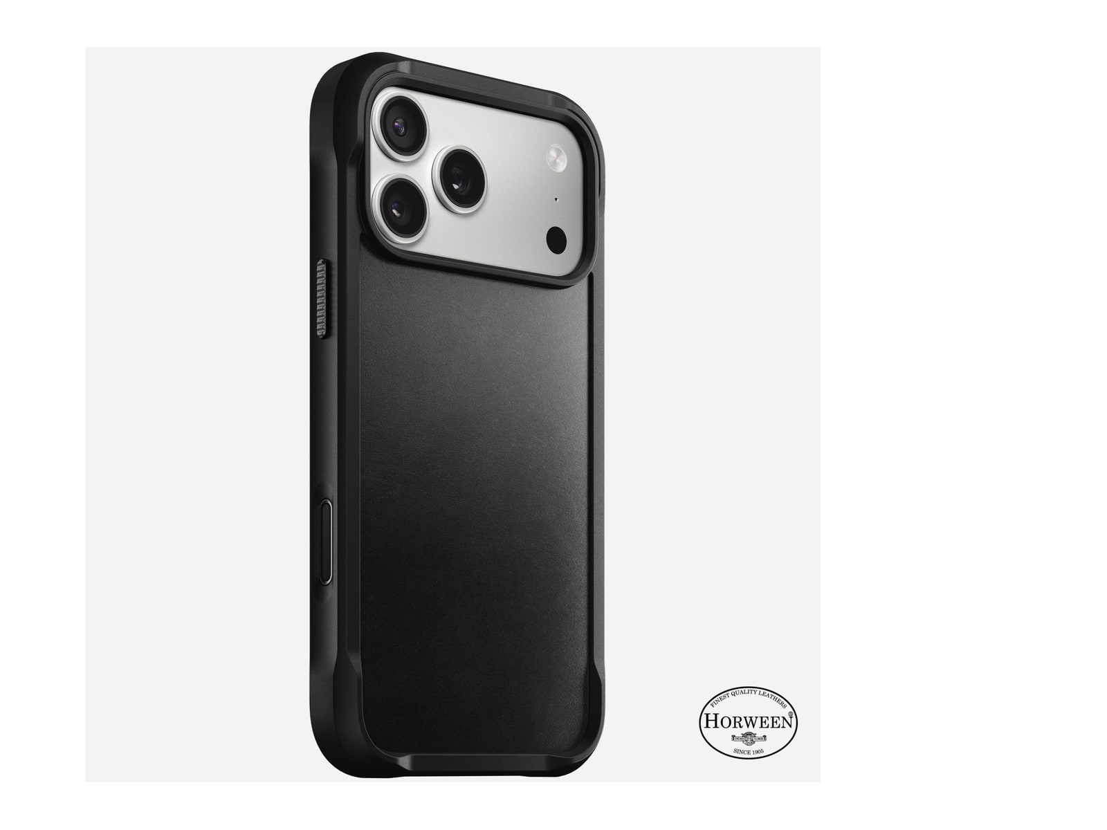 Nomad - Rugged Leather Case - iPhone 17 Pro Max - Black