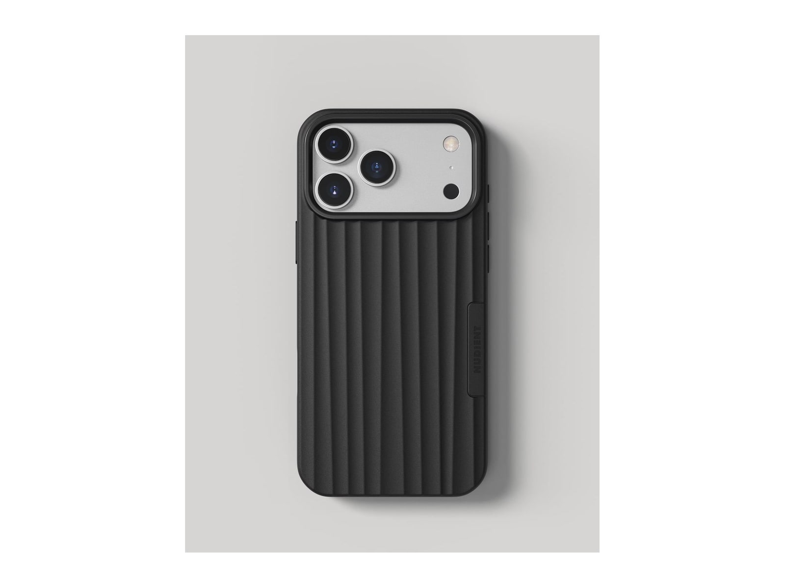 Nudient - Bold Case with MagSafe for iPhone 18 Pro Max - Charcoal Black