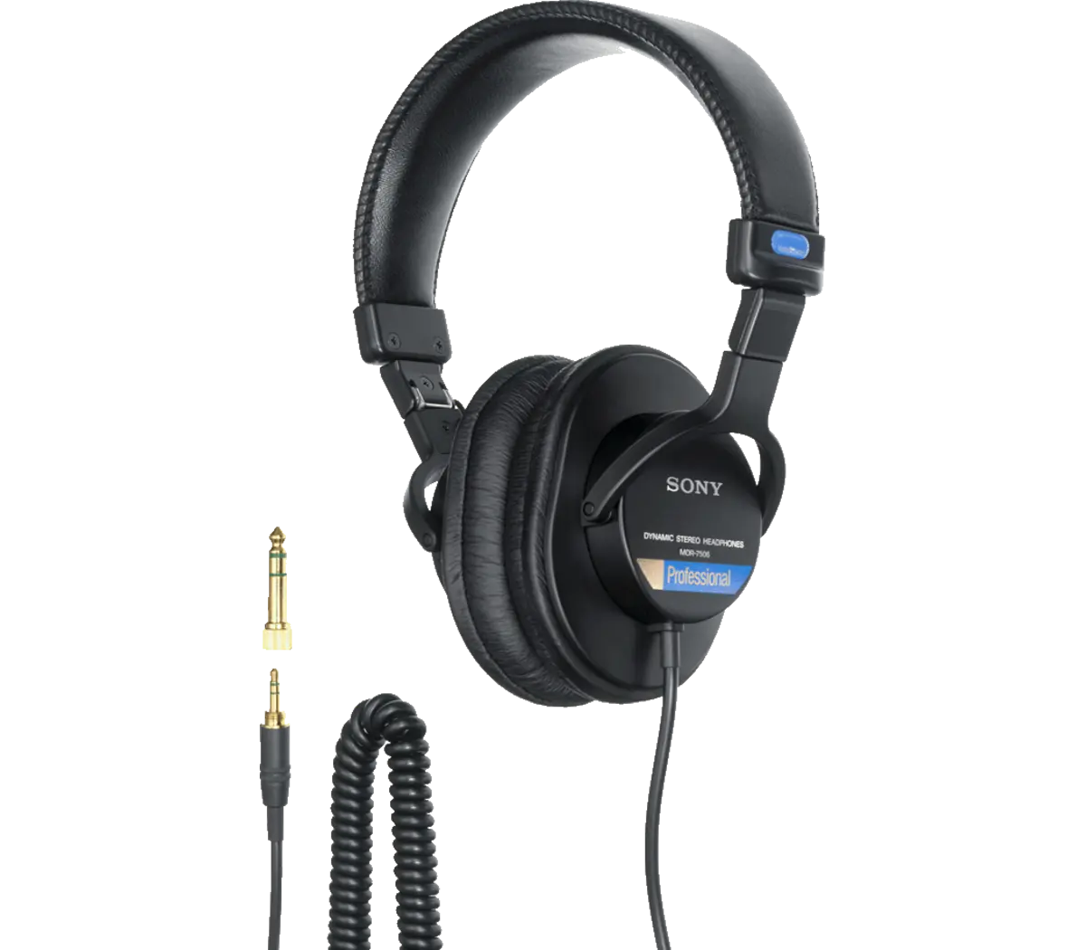 Sony - MDR-7506 Professional Over-Ear Headphones - Black