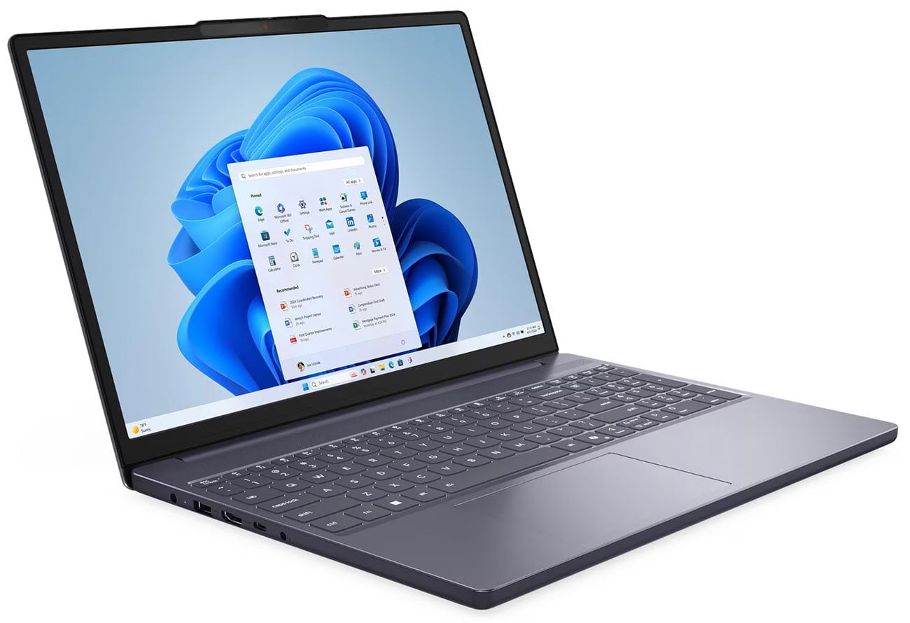 Lenovo - IdeaPad Slim 3 15.3" - Intel Core 5 210H chip - 16GB Memory - 512GB SSD - Luna Gray