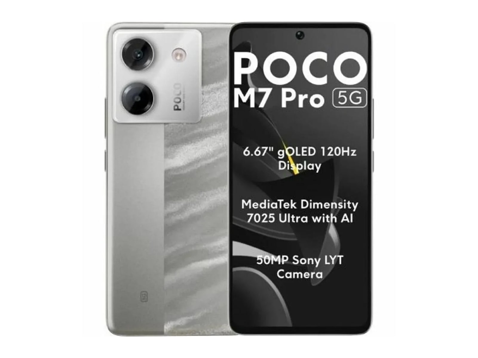 POCO - M7 Pro 5G 512 GB - Silver