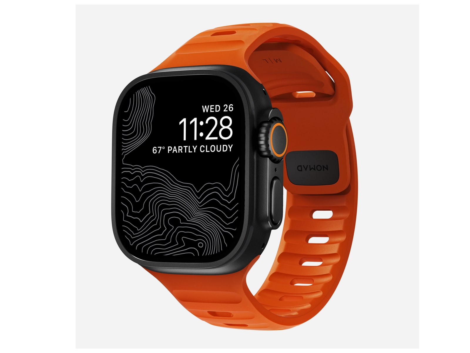 Nomad - Sport Band - 46mm/49mm Watch Bands - Ultra Orange