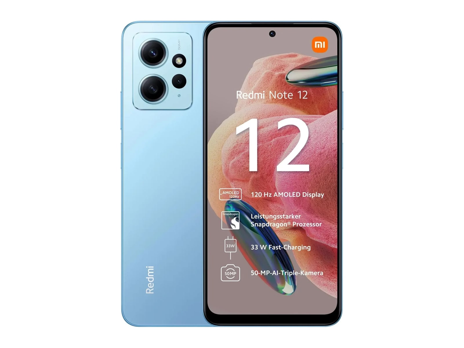 Redmi - Note 12 128GB - Ice Blue