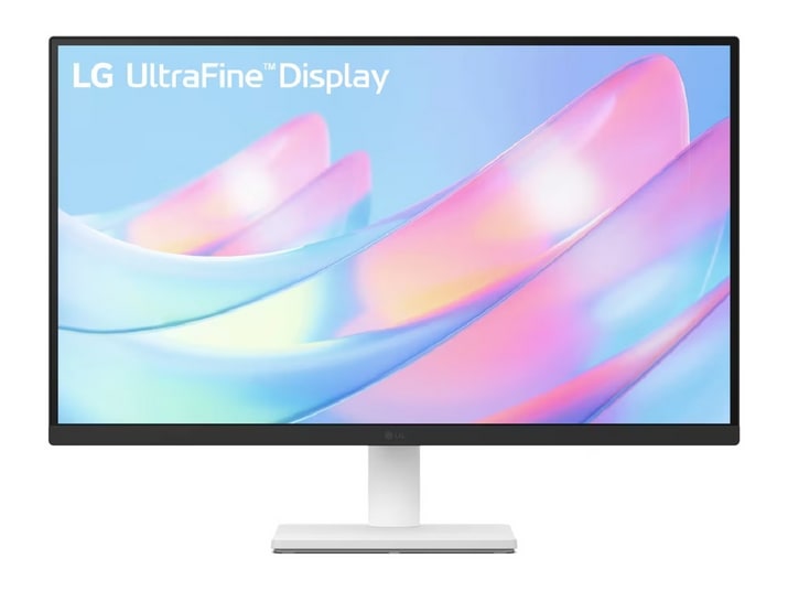 LG - 27" UltraFine 27US500 4K UHD 60Hz 4K/5K Monitors - White