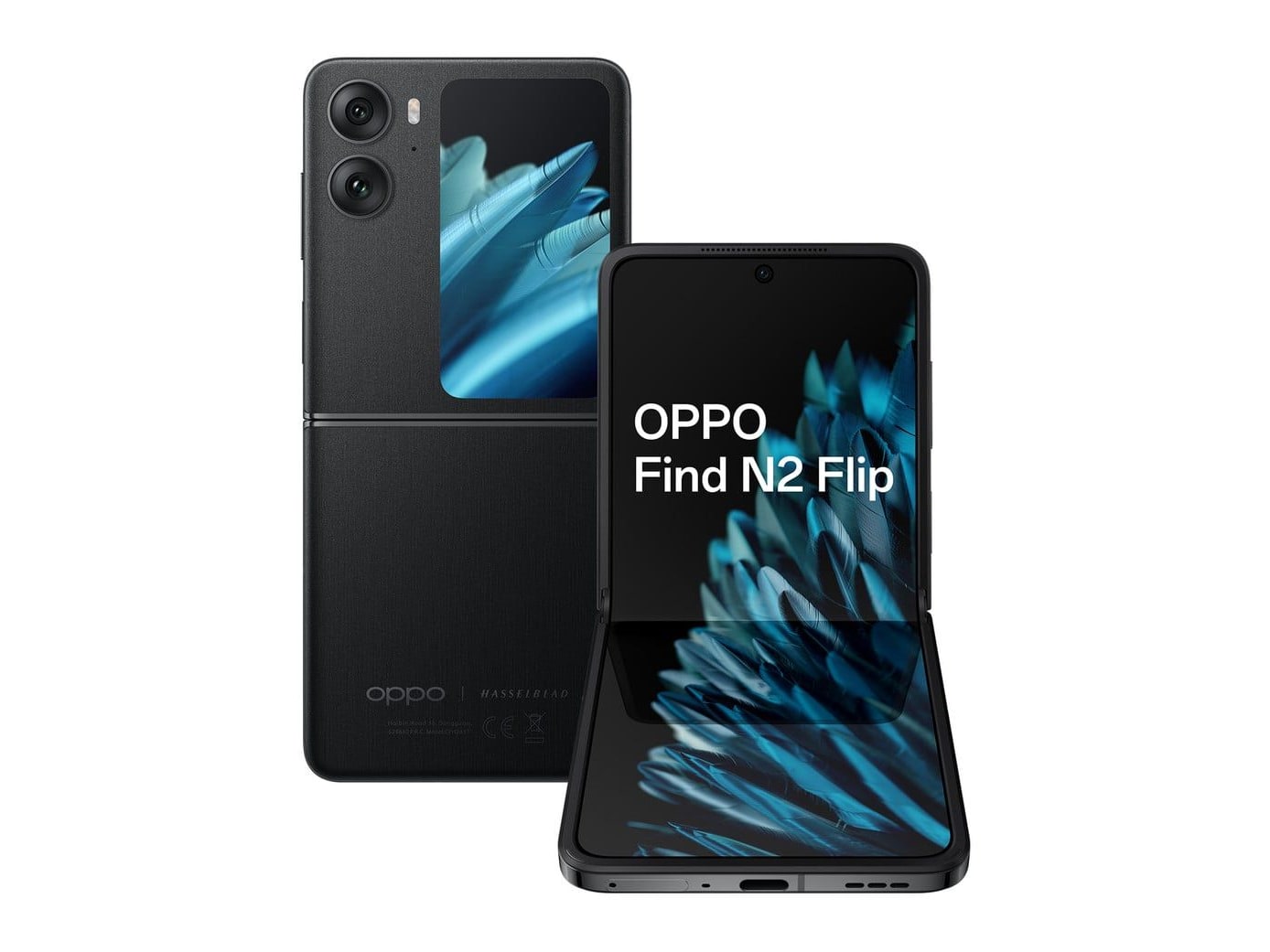 OPPO - Find N2 Flip 5G 256GB - Black