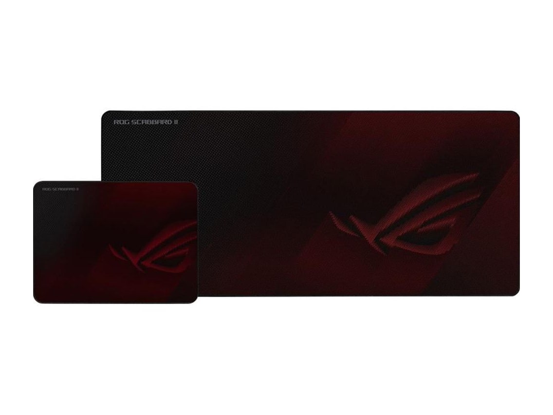 ASUS - ROG Scabbard II Gaming Mouse Pad - Red