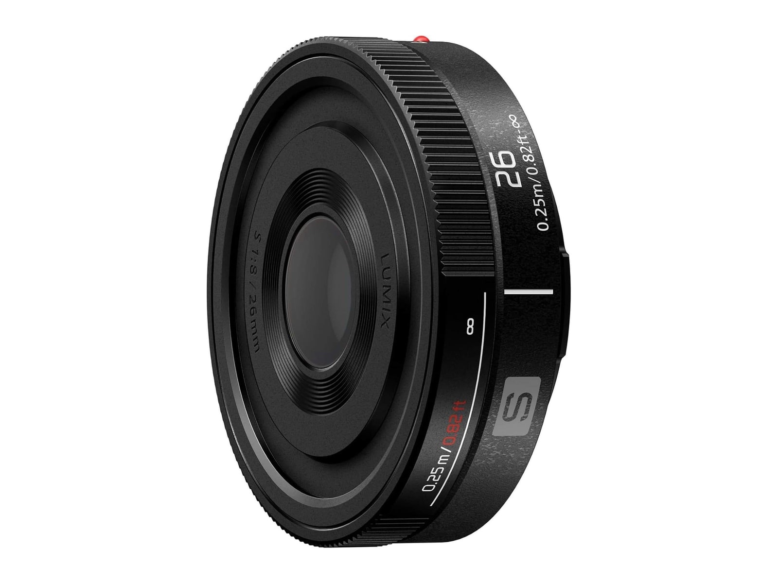 Panasonic - LUMIX Full Frame Camera Lens 26mm F8 Camera Lenses