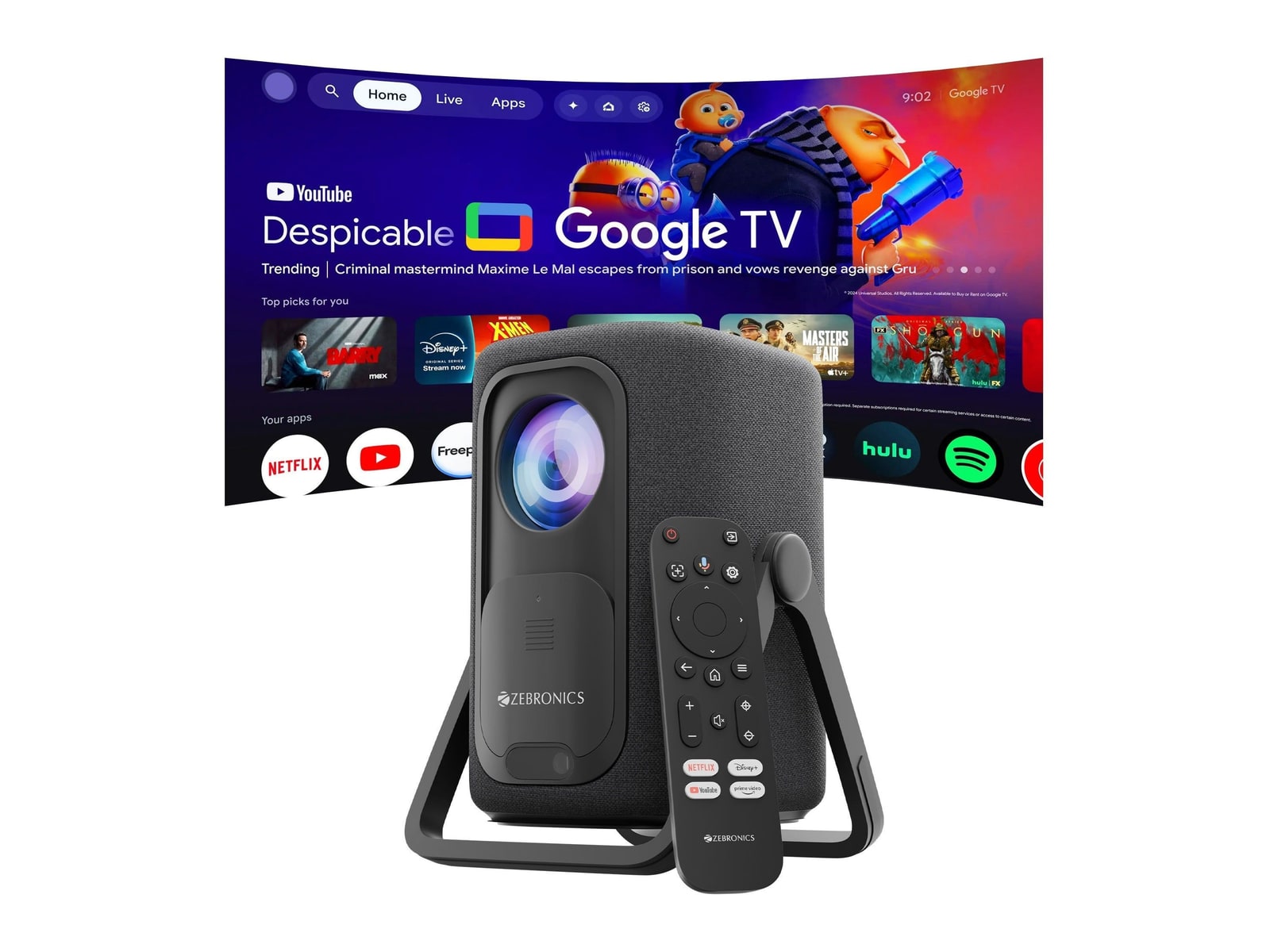 Zebronics - Zeb PixaPlay 77G Projectors