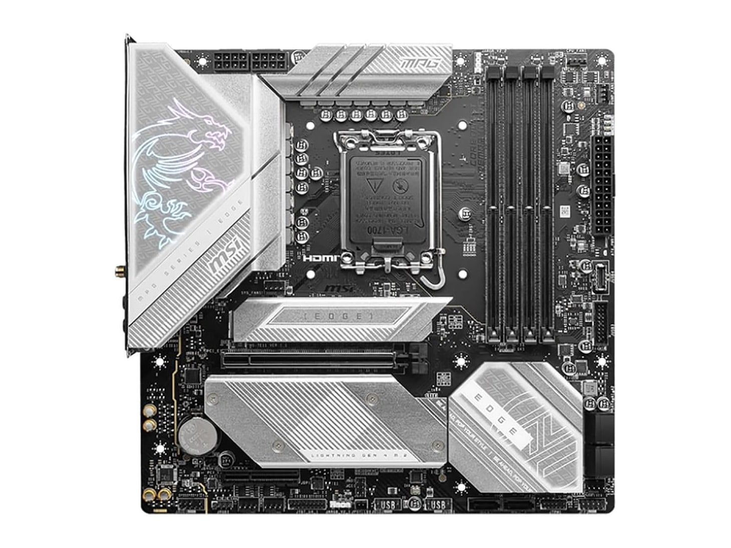 MSI - MPG B760M EDGE TI WIFI Motherboards