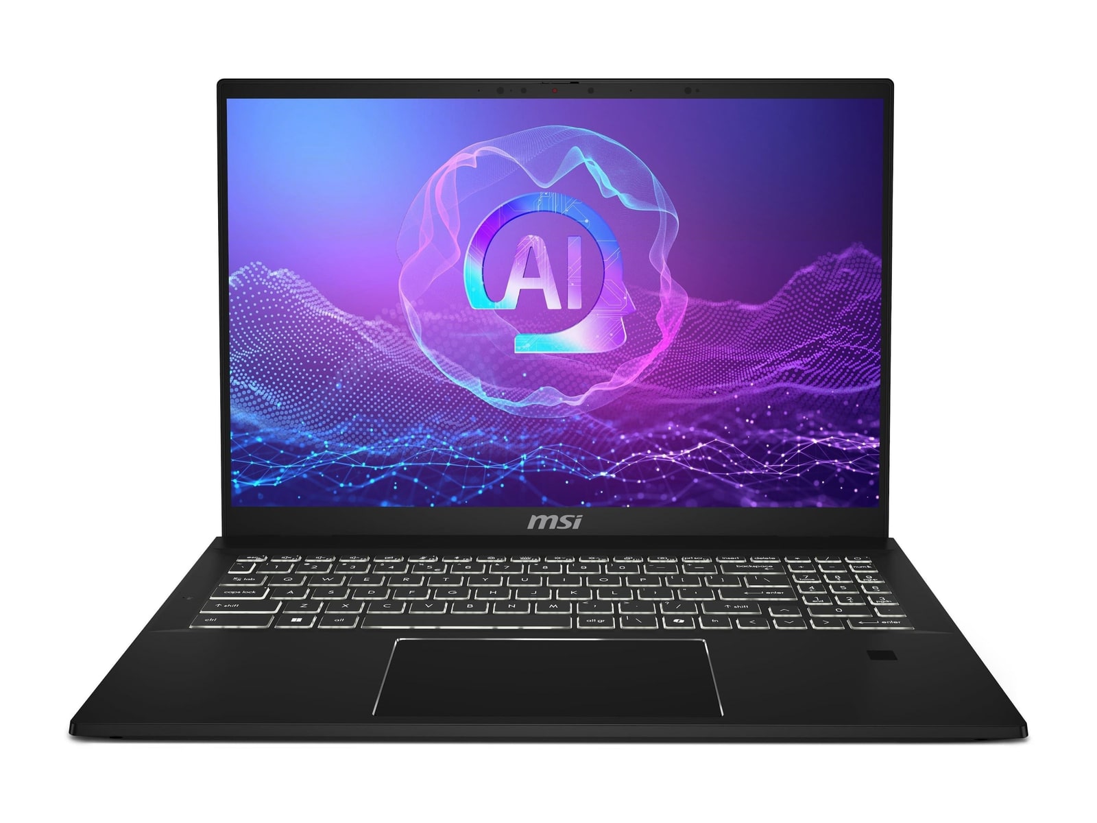 MSI - Summit A16+ 16" - AMD Ryzen AI 300 Series 365 chip - 32GB Memory - 1TB SSD - Ink Black