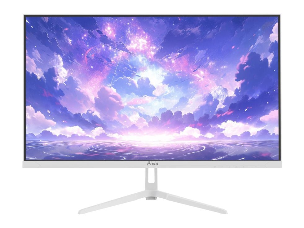 Pixio - 27" PX275 Wave QHD 100Hz Gaming Monitors - White