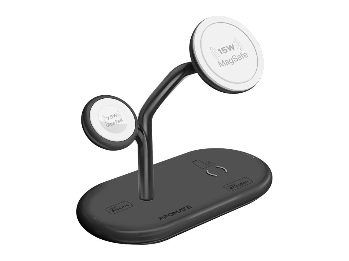 Promate - Synergy-Pro Black Wireless Chargers