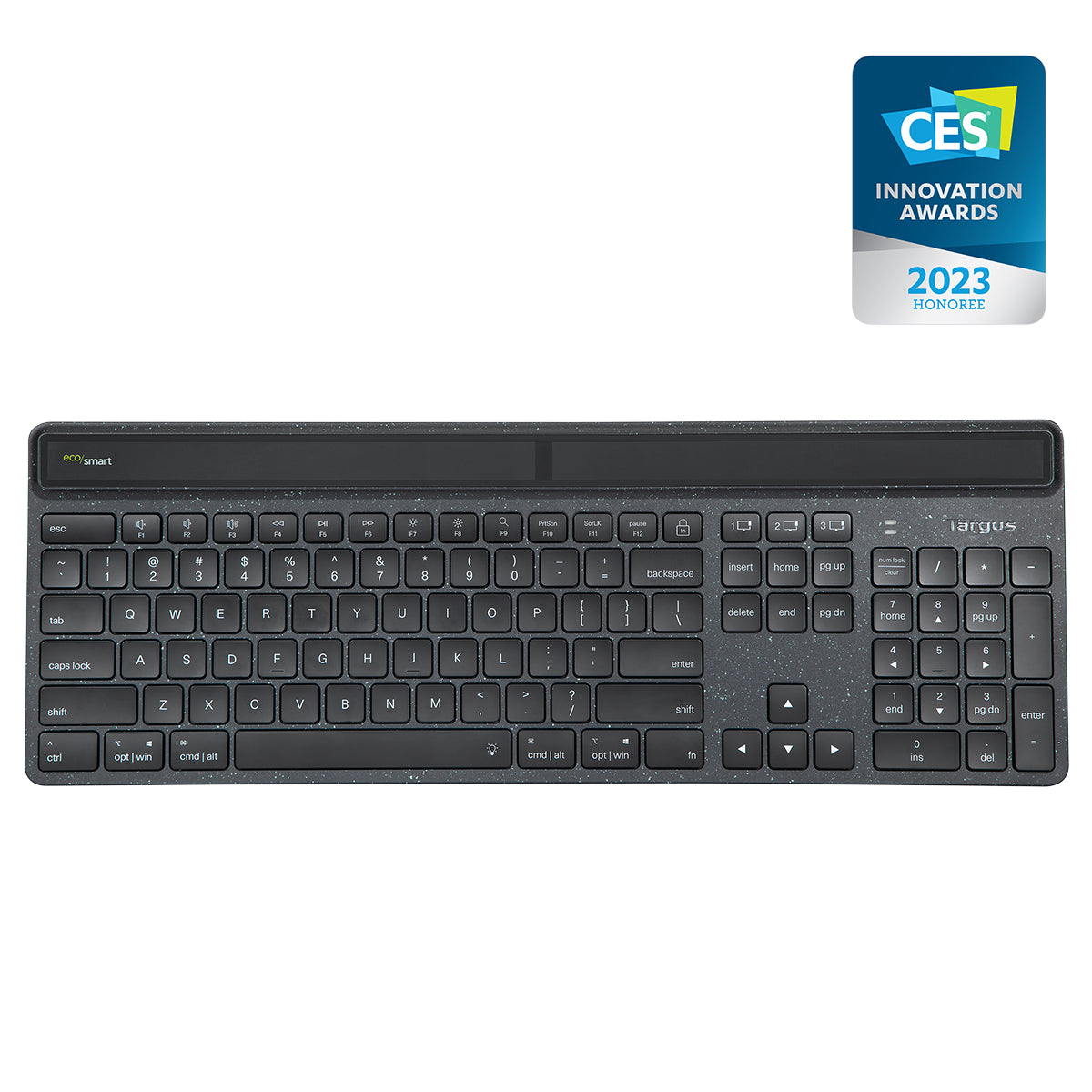 Targus - Sustainable Energy Harvesting EcoSmart Keyboard Keyboards