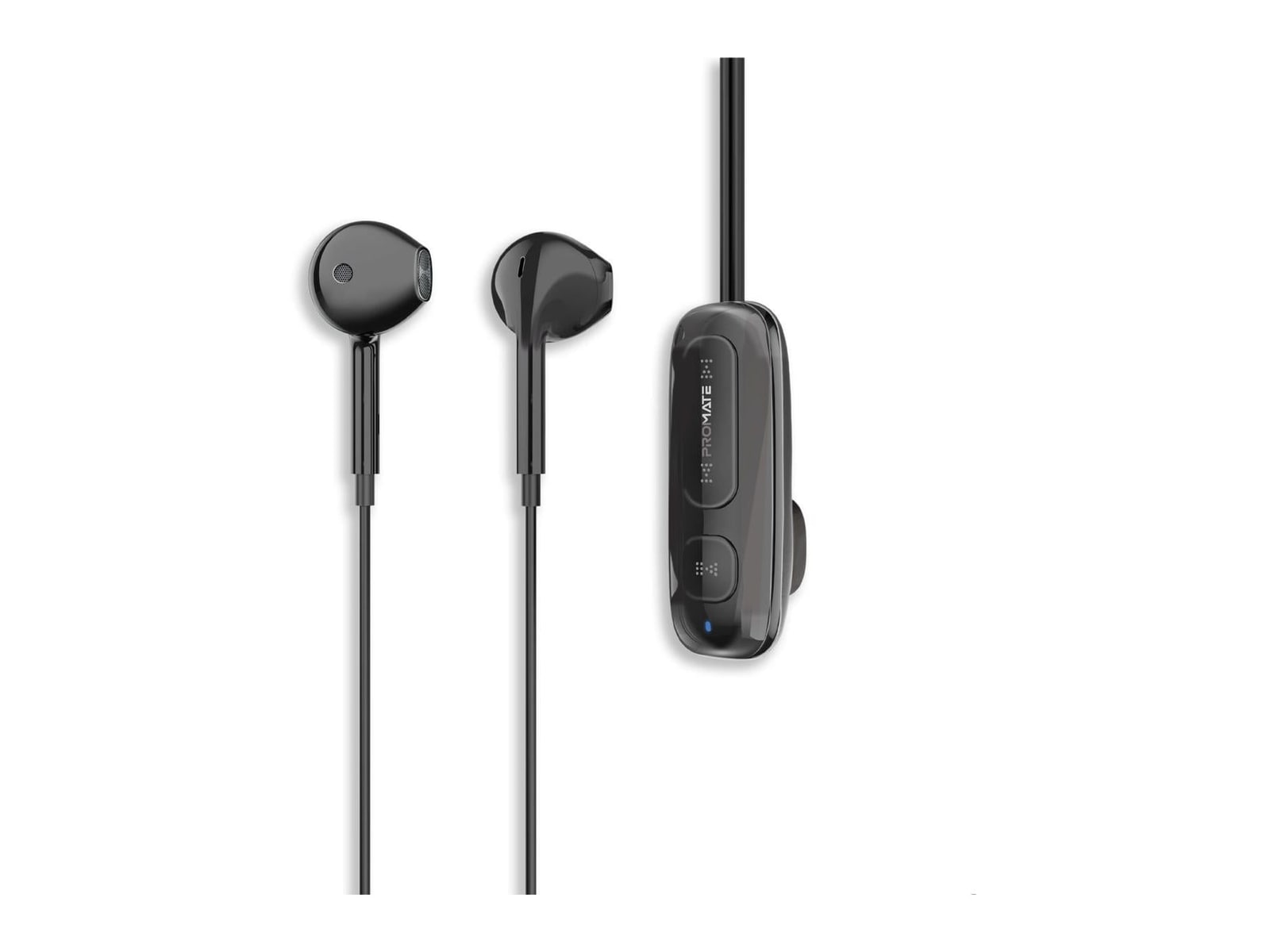 Promate - Latch True Wireless Earbuds - Black