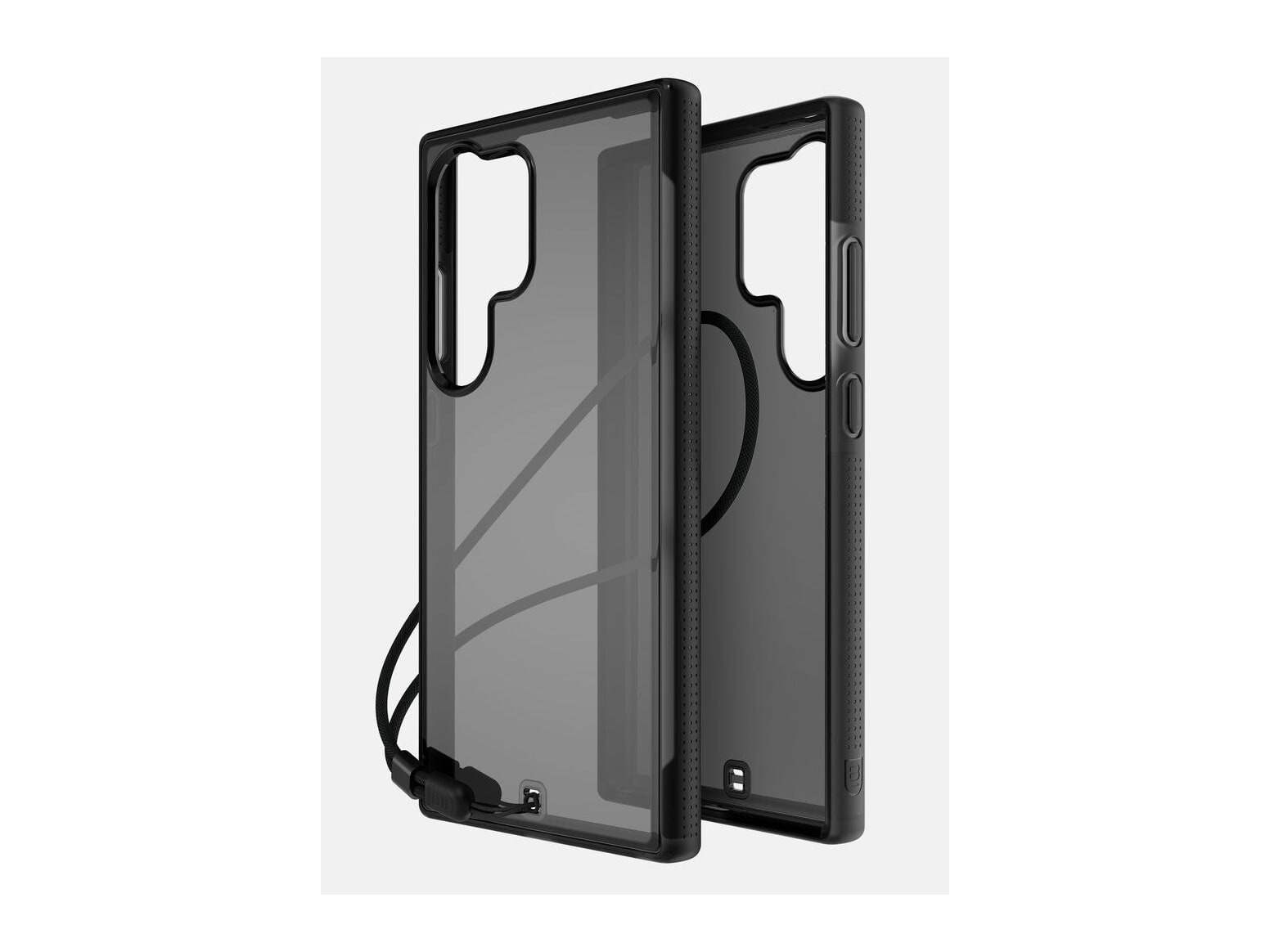 BodyGuardz - Ace Pro Samsung Galaxy S24 Ultra - Smoke/Black